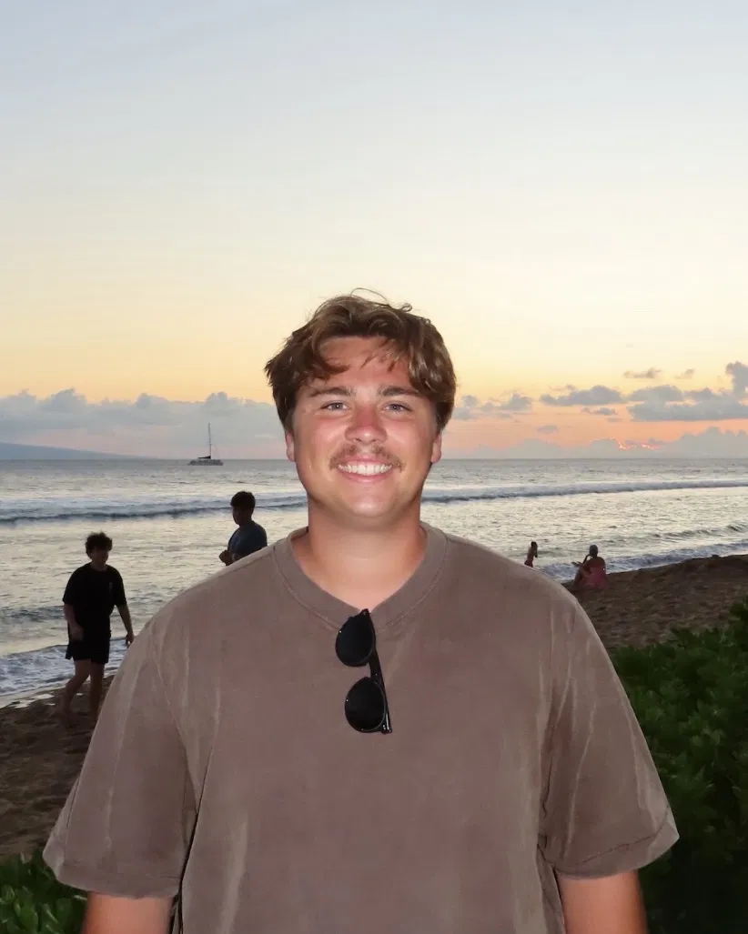 Ashton Pleickhardt, Computer Science student at Chapman University and founder of Investabot